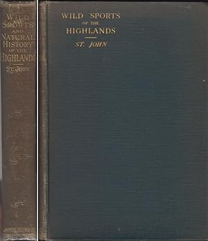 Image du vendeur pour SHORT SKETCHES OF THE WILD SPORTS AND NATURAL HISTORY OF THE HIGHLANDS. By Charles St. John. A new edition, with the author's notes, and a memoir by the Rev. M.G. Watkins. mis en vente par Coch-y-Bonddu Books Ltd