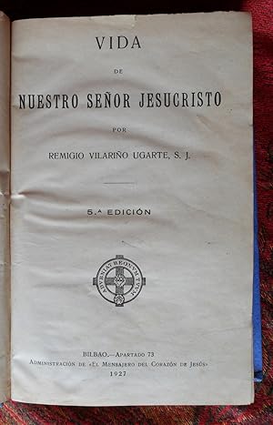 Imagen del vendedor de Vida De Nuestro Seor Jesucristo a la venta por La Bodega Literaria