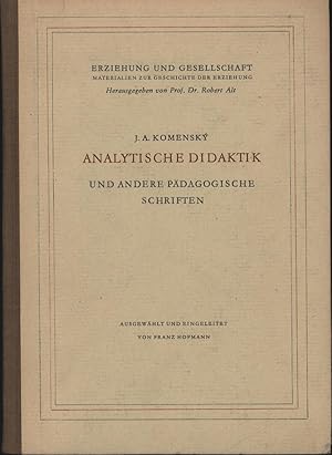 Analytische Didaktik und andere pädagogische Schriften,