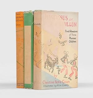 Bild des Verkufers fr [The Plummer Children Trilogy]: Those Plummer Children; Judy and Chris, Further Adventures of Those Plummer Children; Narcissus an' de Chillun, Final Adventure of Those Plummer Children. With illustrations by Alice Candy. zum Verkauf von Peter Harrington.  ABA/ ILAB.