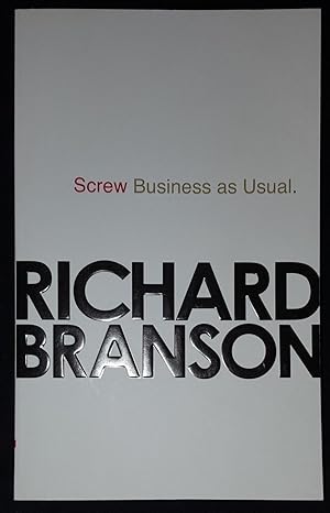 Seller image for SCREW BUSINESS AS USUAL for sale by Happyfish Books