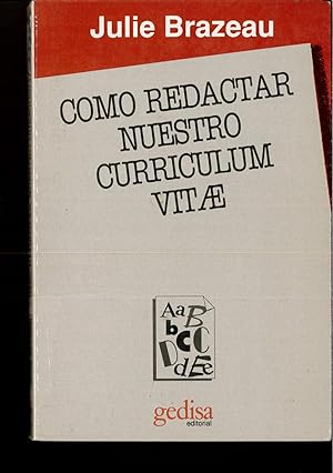 Seller image for Como Redactar Nuestro Curriculum Vitae for sale by Papel y Letras