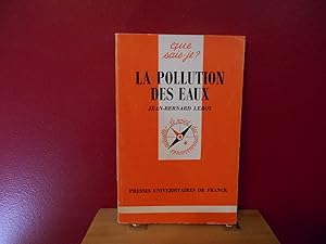 La pollution des eaux