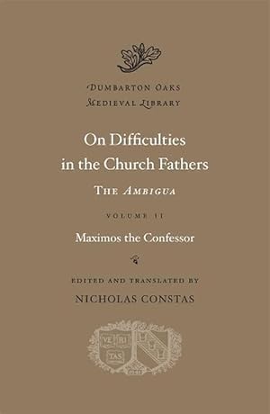 Immagine del venditore per On Difficulties in the Church Fathers: The Ambigua (Hardcover) venduto da Grand Eagle Retail