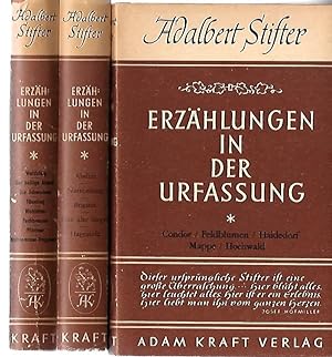 Seller image for Erzhlungen in der Urfassung. 3 Bnde. for sale by Versandantiquariat Boller