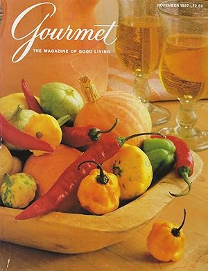 GOURMET ~ The Magazine of Good Living ~ November 1987