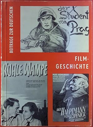 Seller image for Beitrge zur deutschen Filmgeschichte. Film. Wissenschaftliche Mitteilungen, 6. Jahrgang, Sonderheft 1965. for sale by biblion2