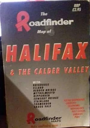 The Roadfinder Map of Halifax & Calder Valley