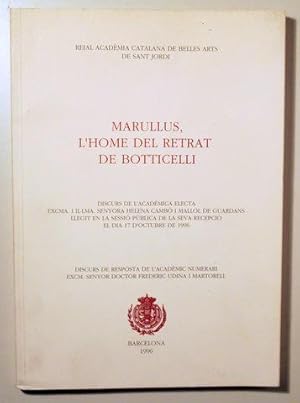 Bild des Verkufers fr MARULLUS, L'HOME DEL RETRAT DE BOTTICELLI - Barcelona 1996 zum Verkauf von Llibres del Mirall