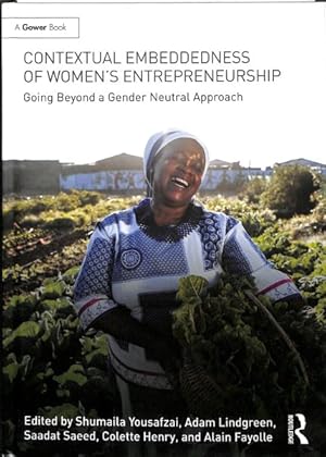 Immagine del venditore per Contextual Embeddedness of Women's Entrepreneurship : Going Beyond a Gender-Neutral Approach venduto da GreatBookPrices