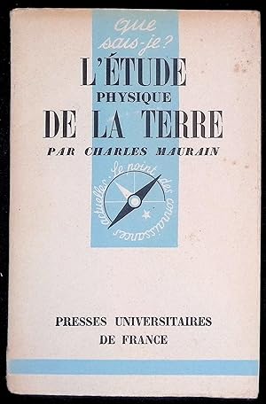 Seller image for L'tude physique de la terre for sale by LibrairieLaLettre2