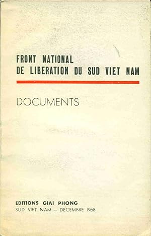 Bild des Verkufers fr Front de Libration du Sud Vietnam . Documents zum Verkauf von dansmongarage