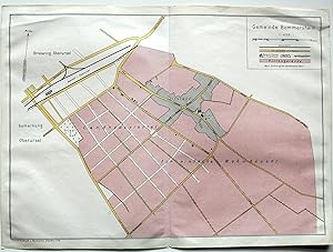 Übersichtsplan von Bommersheim 1:4000 um 1908