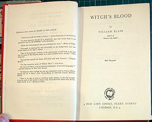 Seller image for Witch's Blood for sale by Hanselled Books
