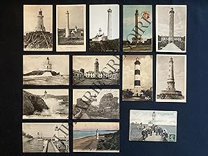 14 CARTES POSTALES PHARES