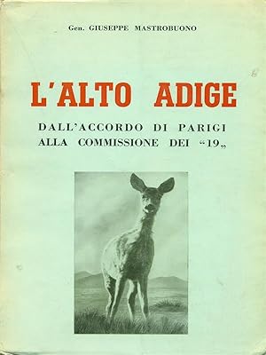 Immagine del venditore per L'Alto Adige dall'accordo di Parigi alla commissione dei "19" venduto da Librodifaccia