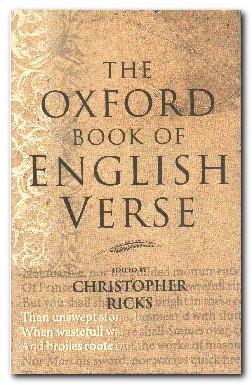 Imagen del vendedor de The Oxford Book Of English Verse a la venta por Darkwood Online T/A BooksinBulgaria