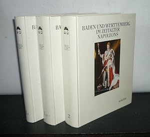 Imagen del vendedor de Baden und Wrttemberg im Zeitalter Napoleons. Ausstellung des Landes Baden-Wrttemberg unter der Schirmherrschaft des Ministerprsidenten Lothar Spth. 2 Bnde in 3 Teilbnden. - Band 1.1 und 1.2: Katalog. - Band 2: Aufstze. a la venta por Antiquariat Kretzer