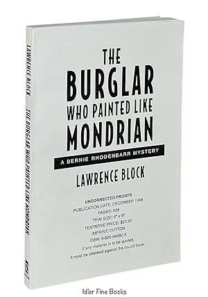 The Burglar Who Painted Like Mondrian: A Bernie Rhodenbarr Mystery