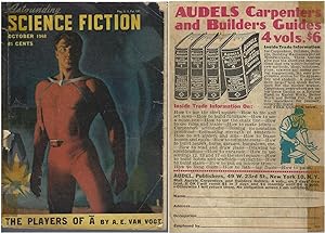Seller image for Astounding Science Fiction 1948 Vol. 42 # 02 October: The Players of Null A (pt 1) / Unite and Conquer / The Hero / School for the Stars / Muten / Tiger Ride for sale by John McCormick