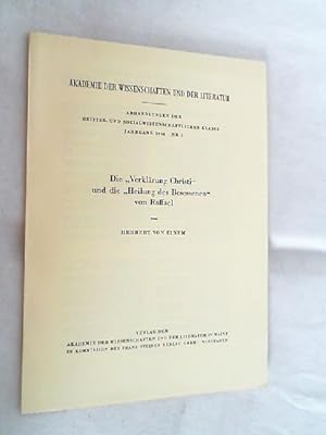 Die Verklärung Christi und die Heilung des Besessenen von Raffael.