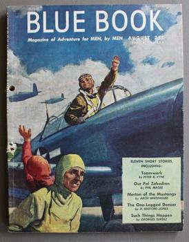 Imagen del vendedor de BLUE BOOK (Bedsheet Size Pulp Magazine). August 1945; -- Volume 81 #4 The Hill of Yuan by Michael Gallister a la venta por Comic World