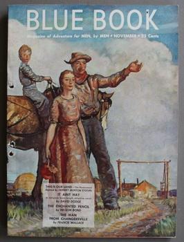 Image du vendeur pour BLUE BOOK (Bedsheet Size Pulp Magazine). November 1946; -- Volume 84 #1 It Aint Hay by David Dodge - dreams of marijuana; mis en vente par Comic World
