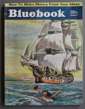 Bild des Verkufers fr BLUE BOOK (Bedsheet Size Pulp Magazine). August 1954; -- Volume 99 #4 The Iron Skipper by Verne Athanas; Tall Ships in Hawaii, USA zum Verkauf von Comic World