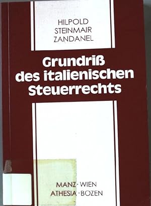 Immagine del venditore per Grundriss des italienischen Steuerrechts. venduto da books4less (Versandantiquariat Petra Gros GmbH & Co. KG)