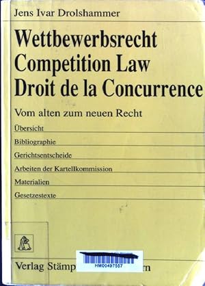 Immagine del venditore per Wettbewerbsrecht : vom alten (KG 85) zum neuen Recht (KG 95) ; bersichtsdarstellung, Bibliographie, Gerichtsentscheide, Arbeiten der Kartellkommission, Materialien, Gesetzestexte = Competition law. venduto da books4less (Versandantiquariat Petra Gros GmbH & Co. KG)