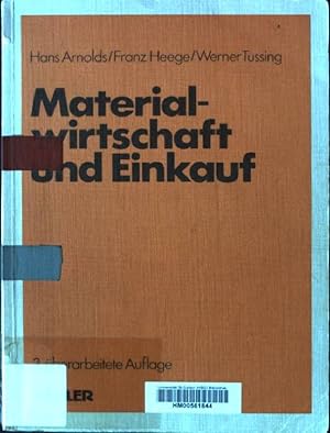 Seller image for Materialwirtschaft und Einkauf : prakt. Einf. u. Entscheidungshilfe. for sale by books4less (Versandantiquariat Petra Gros GmbH & Co. KG)