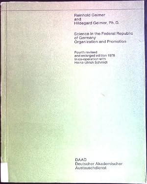 Seller image for Science in the Federal Republic of Germany: Organization and promotion. for sale by books4less (Versandantiquariat Petra Gros GmbH & Co. KG)