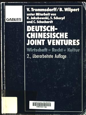 Immagine del venditore per Deutsch-chinesische Joint-ventures : Wirtschaft - Recht - Kultur. venduto da books4less (Versandantiquariat Petra Gros GmbH & Co. KG)