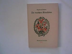 Imagen del vendedor de Die deutschen Kleinstdter a la venta por ANTIQUARIAT FRDEBUCH Inh.Michael Simon