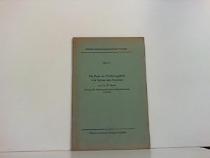 Bild des Verkufers fr Die Erde im Strahlungsfeld von Sonne und Kosmos. Gieener Naturwissenschaftliche Vortrge, Heft 1. zum Verkauf von Zellibooks. Zentrallager Delbrck