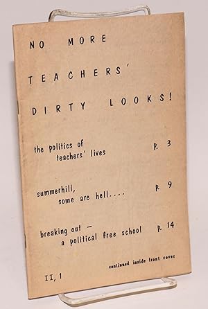 No more teachers' dirty looks! Vol. 2 no. 1