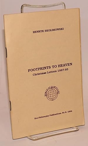 Bild des Verkufers fr Footprints to Heaven: Christmas letters 1987-93 zum Verkauf von Bolerium Books Inc.