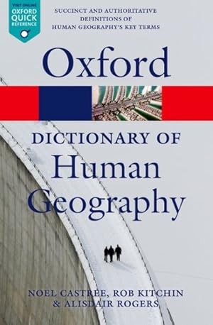Seller image for Dictionary of Human Geography for sale by GreatBookPrices