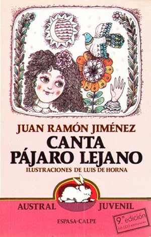 Imagen del vendedor de CANTA PJARO LEJANO a la venta por Librera Vobiscum