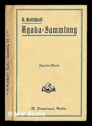 Imagen del vendedor de Agada-sammlung: zweiter Band: von mose bis Samuel a la venta por MW Books