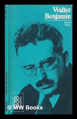 Seller image for Walter Benjamin for sale by MW Books