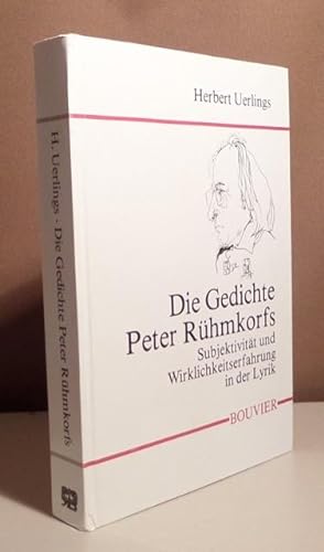 Seller image for Die Gedichte Peter Rhmkorfs. Subjektivitt und Wirklichkeitserfahrung in der Lyrik. for sale by Dieter Eckert