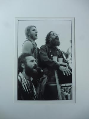Allen Ginsberg. Miami 1972. Manifestazione durante la convention per i Democratici. (Fotografia o...