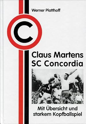 Claus Martens SC Concordia - Mit Übersicht und starkem Kopfballspiel.