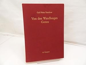 Von den Wandlungen Gottes Beiträge zur systematischen Theologie : Zum 75. Geburtstag