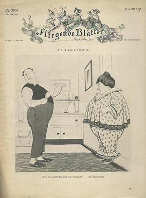 Imagen del vendedor de Fliegende Bltter. No. 3954. Bd. 154 (19), 6. Mai 1921. Enthlt Wilhelm Busch: Der bse Xaverl! a la venta por Antiquariat Carl Wegner