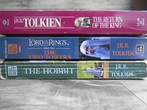 Seller image for (3) J.R.R. Tolkien Mixed Book Set(The Hobbit/ The Two Towers/ Th for sale by Archives Books inc.