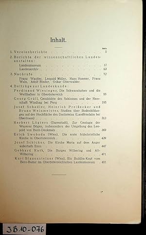 Jahrbuch des oberösterreichischen Musealvereines. 87. Band
