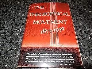 The Theosophical Movement 1875-1950