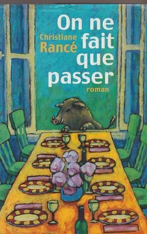 Seller image for On ne fait que passer for sale by Livres Norrois
